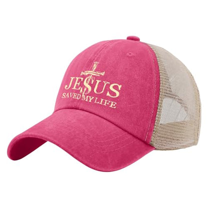 Jesus Hat Gifts for Men - color: Rose Red0210