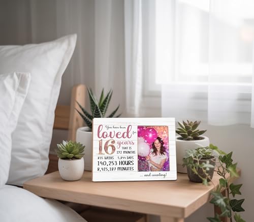 Sweet 16 Gifts for Girls Picture Frame - color: sweet 16