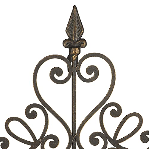 Retrome 27" H Metal Cross Wall Decor, Arrow Accents, Bronze………