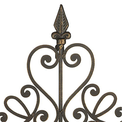 Retrome 27" H Metal Cross Wall Decor, Arrow Accents, Bronze………