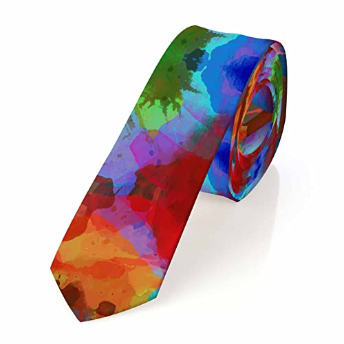 Black Dots Men's Neckties Retro Classic Circle Geometry Men's Tie for Mens Teens Business Work Casual Wedding Party - color: Mixed Colors