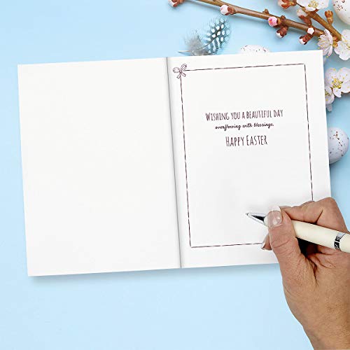 Current Easter Egg Basket Value Greeting Card Set - Value Pack of 8 Cards for Kids & Adults With White Envelopes, 1 Design Prints, Large 5" x 7" Greetings - color: Basket