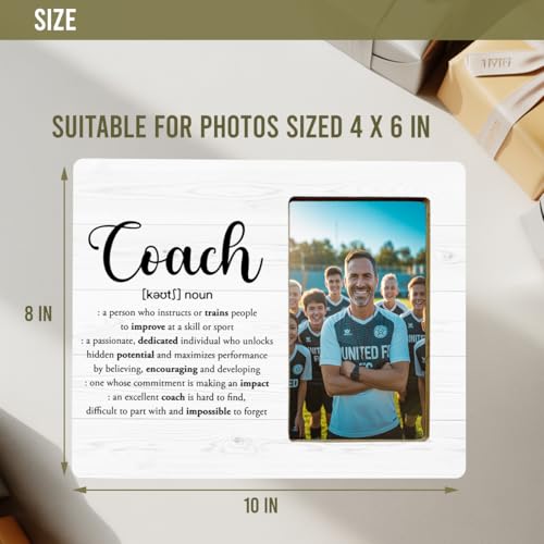 Coach Appreciation Gifts Picture Frame for Women Men, Best Coaches Gifts Picture Frame for Coach - color: Coach