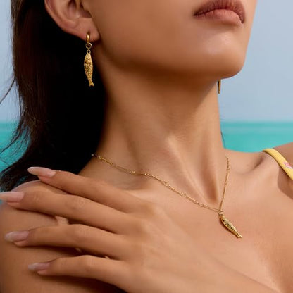 Gold Silver Hoop Earrings for Women - color: gold