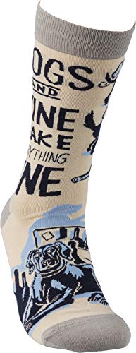 Primitives by Kathy womens Gift Socks - color: Grey