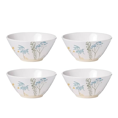 Lenox 896609 Wildflowers All-Purpose Bowls, Set of 4 - style: Dinner Bowls, Set of 4