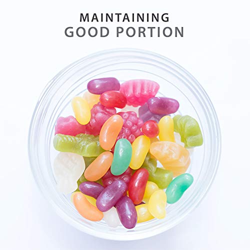 Disposable Portion Cups with Lids - 200 Set Disposable Clear Plastic, Ideal for Jello Shot, Condiment and Sauce Cups with Lids Restaurant quality Souffle Portion Container (5.5oz) - size: 5.5oz
