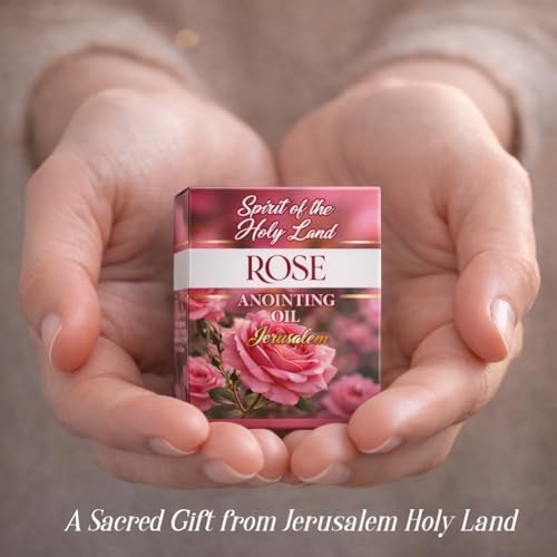 Biblical Rose of Sharon Anointing Oil from Jerusalem 2 Bottles x 10 ml