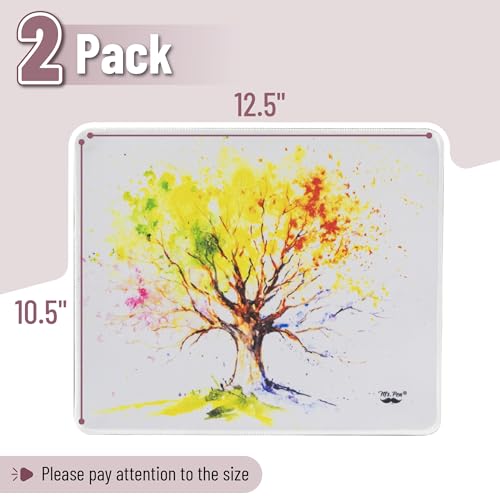 Mr. Pen- Mouse Pad, 12.5"x 10.5", 2 Pack, Eternal Seasons - color: Eternal Seasons