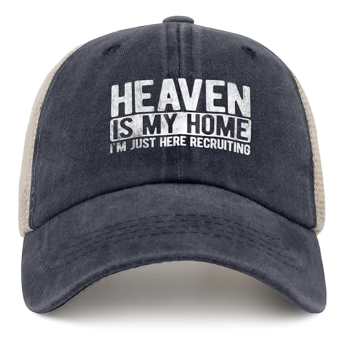 Jesus Hat Gifts for Men - color: Purplish Blue048