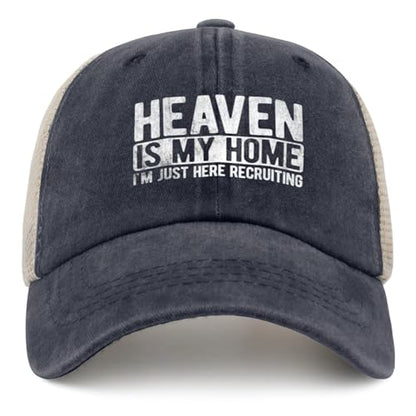 Jesus Hat Gifts for Men - color: Purplish Blue048