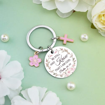 Christian Keychain Christian Gifts for Women Faith Inspirational Gifts