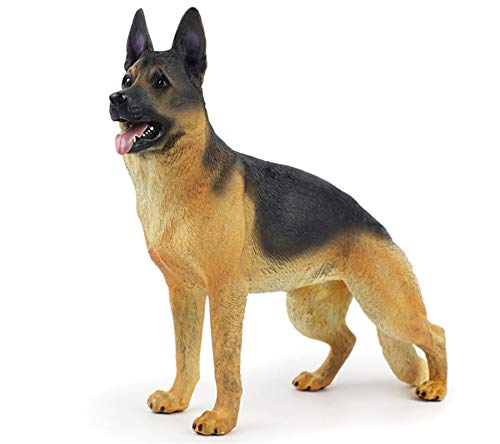 German Shepherd Figurine,7.9" Large Dog Figurine