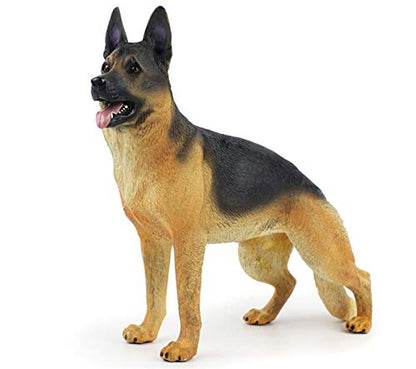 German Shepherd Figurine,7.9" Large Dog Figurine