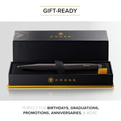 Cross Tech2 Satin Black Ballpoint Pen, Medium Point, Black Ink - color: Satin Black
