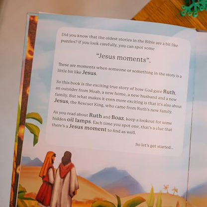 Jesus Moments: Ruth: Finding Jesus in the Story of Ruth (Gift for kids 4-7, illustrated Old Testament Bible story, learn how Ruth points to Jesus)