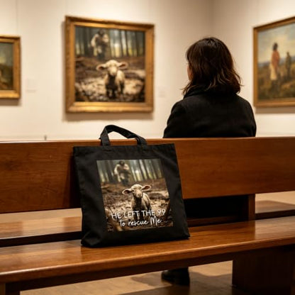 Hefonti Jesus Bags for Women, Christian Tote Bag Gifts for Religious Women - color: Bag a