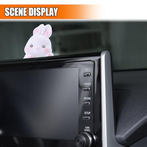Rabbit Car Dashboard Decoration, Cute Auto Interior Accessories - size: Rabbit