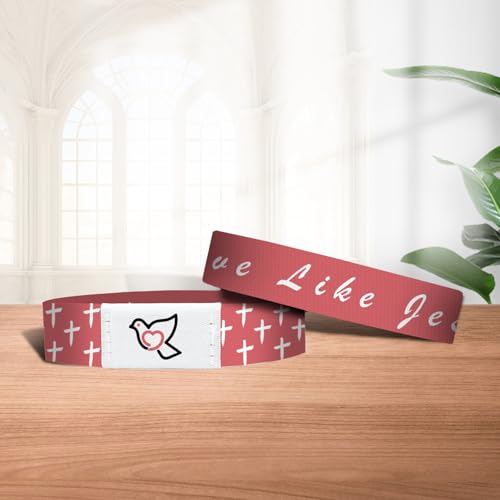 Christian Bracelet - Daily Bible Verse Bracelets For Women (Pink) - color: Daily Bible Bracelet Pink
