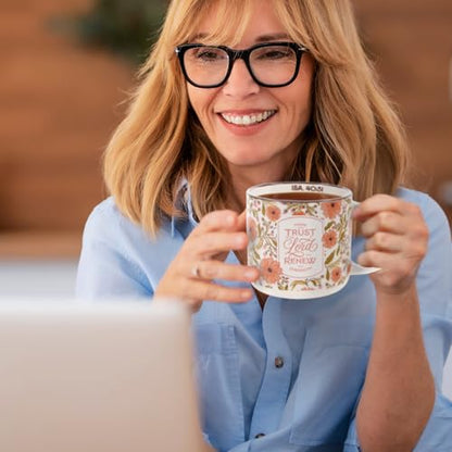 Christian Art Gifts Scripture Ceramic Coffee & Tea Mug for Women