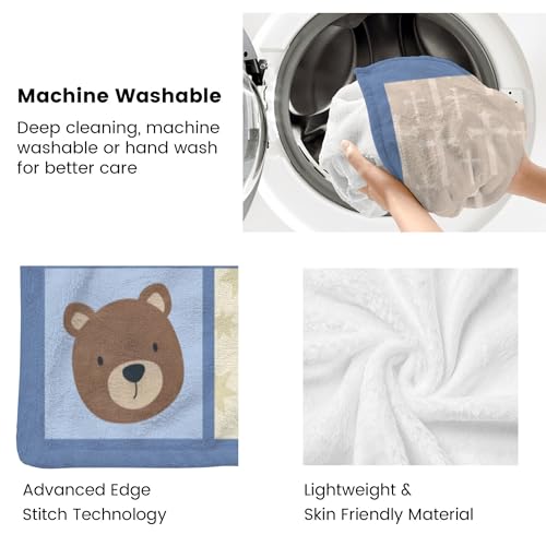 Personalized Baby Blankets with Name Christian Gift for Baby - color: Design01