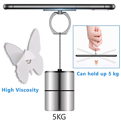 Kinizuxi Butterfly Phone Ring Holder, Phone Ring Grip Stand(Blue) - color: 1 Blue
