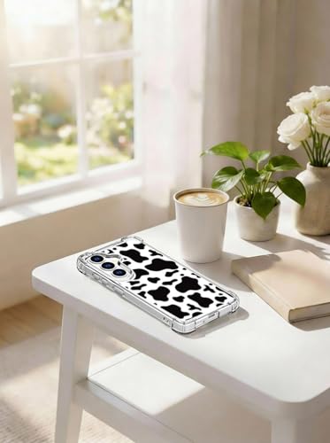 for Samsung Galaxy S26+ Plus Case - Black Cow Print - color: Black Cow Print, size: Galaxy S26+ Plus