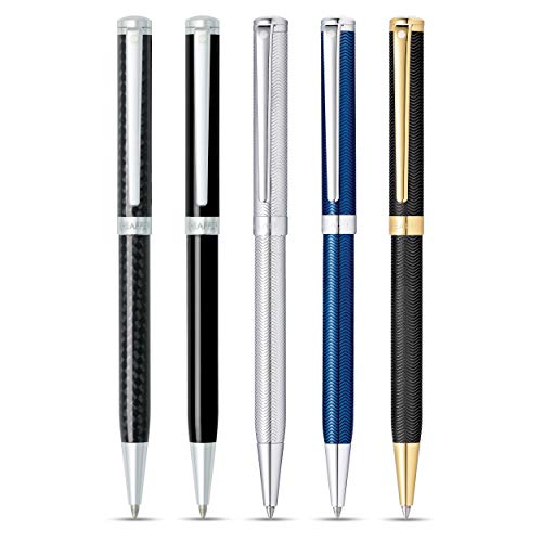Sheaffer Intensity Onyx Ballpoint Pen with Chrome-Plated Trim - color: Onyx, style: Ballpoint Pen