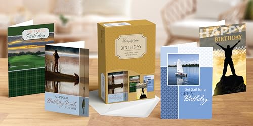 Faithfully Yours Religious Birthday Cards For Men 12 Pack