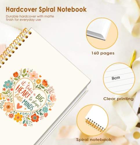 Teachers Gifts Spiral Notebooks, End of Year Teacher Gifts - color: 08-teacher