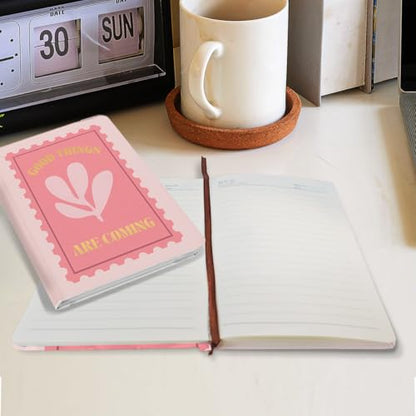 Inspirational Quote Lined Journal Notebook for Women Men Girls Friends - color: Multi 0347