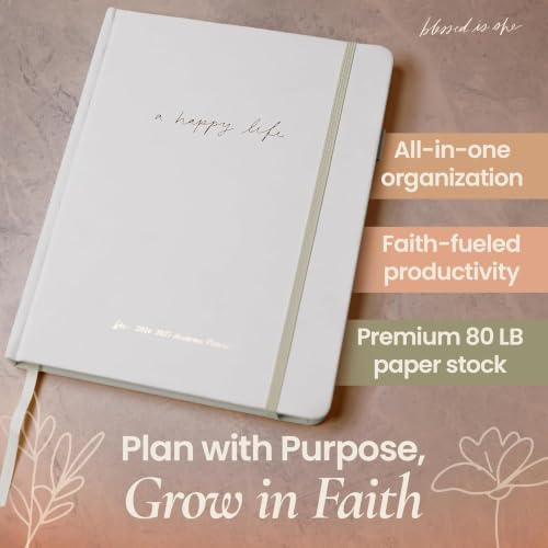 Catholic Academic Planner 2026-2027 for Women – Liturgical Planner with Prayer Prompts, Feast Days & Gratitude Journal – 8” x 10”, Big Layout, Perfect Bound - size: Big Layout