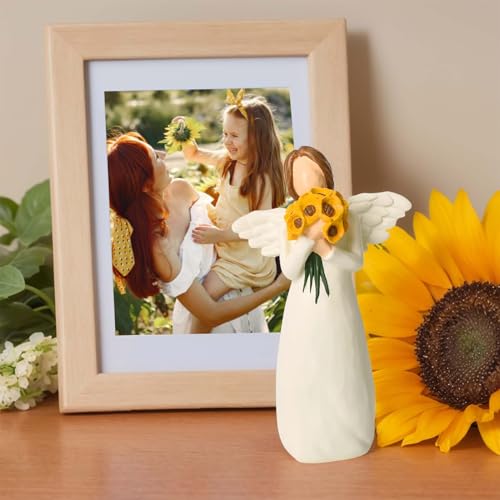 Sunflower Gifts for Women, Get Well Gifts, Sunflowers Guardian Angel - color: Sunflower