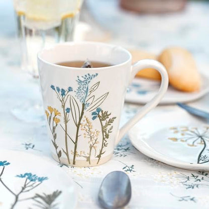 Lenox Wildflowers Stoneware Mug Set for 4, 12oz - style: Mugs, Set of 4