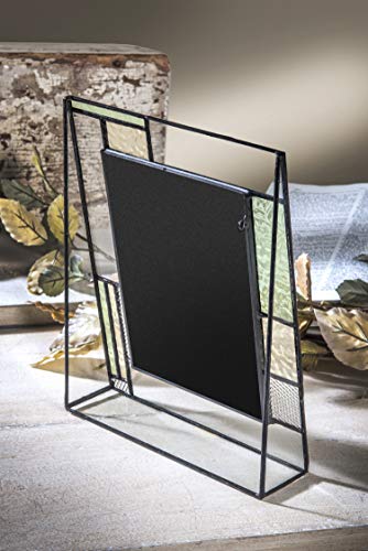 First Communion Gifts Personalized Picture Frame Custom Engraved Glass 4x6 Vertical Photo Green And Antique Yellow J Devlin Pic 430-46V EP620