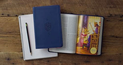 ESV Holy Bible for Kids (TruTone, Dark Blue, Lion of Judah Design): Children's Bible for Ages 6–10