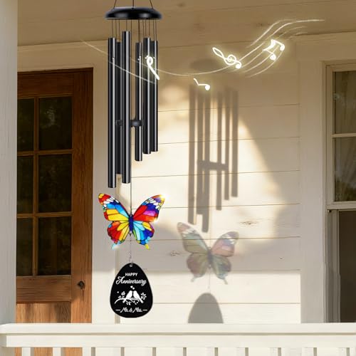 Anniversary Wind Chimes Gifts for Couples,Mr & Mrs Gifts - color: Anniversary Gift
