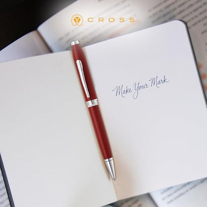 Cross Foundry Metallic Red with Chrome Appointments Ballpoint Pen - color: Red