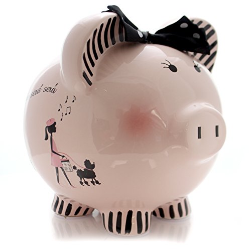 Child to Cherish Ceramic Piggy Bank for Girls, Miss Madeleine' - color: Miss Madeleine