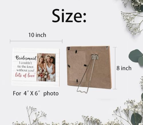 Bridesmaid Picture Frame Gift From Bride - color: bridesmaid