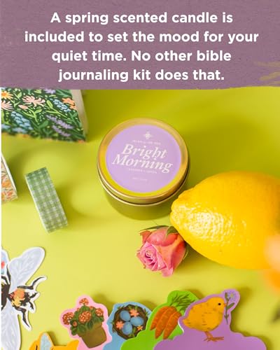 Mr. Pen Selah Spring Bible Journaling Kit, Limited Edition - color: Spring