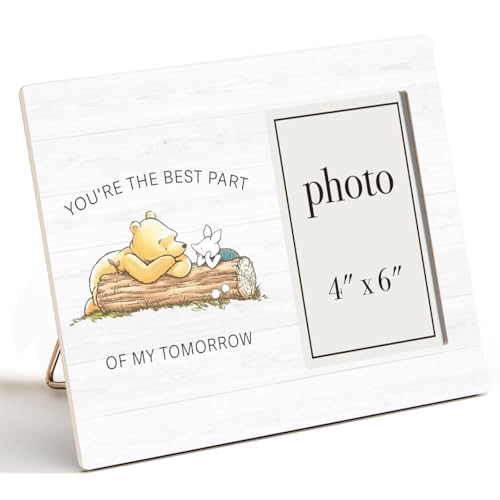 Pooh Bear Quote Picture Frame, Romantic Gifts for Friends Couples - color: You're The Best