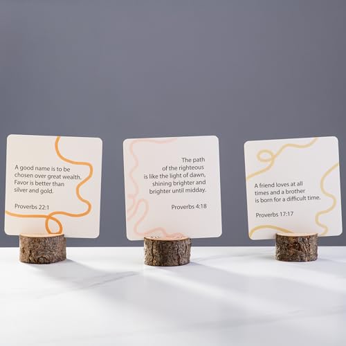 DIVERSEBEE Bible Verse Cards, 60 Unique Prayer Cards (Proverbs Theme) - color: Proverbs