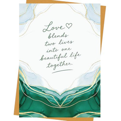 Beautiful Life Together | Wedding anniversary Card - color: QY-149