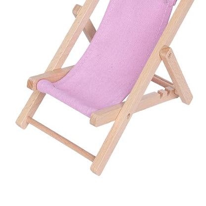 Foldable Wooden Cell Phone Stand, Phone Holder for Desk - color: Light Purple