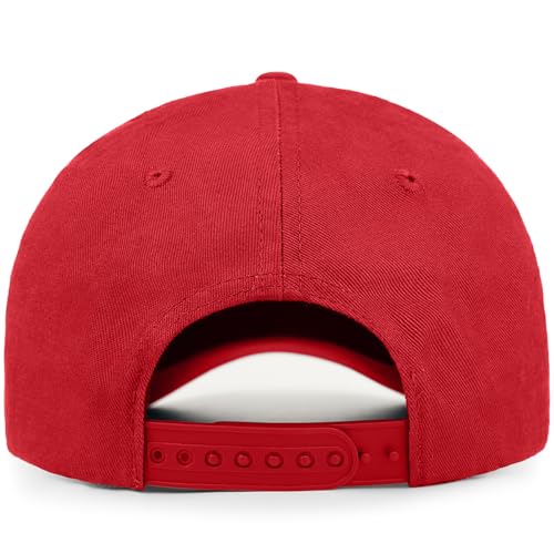 Christian Jesus Hats for Men & Women - Cross Logo Faith Baseball Caps - Ideal Religious Gifts for Thanksgiving and Christmas - color: Burgundy