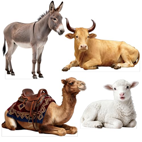 Nativity Camel 2FT Life Size Cardboard Cutout Standup, 1 PC - color: Camel1, size: 2FT