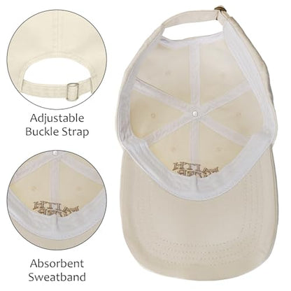 Faith Over Fear Hat for Men Women Embroidered Adjustable Cotton Christian Jesus Religious Faith Baseball Cap - color: Apricot