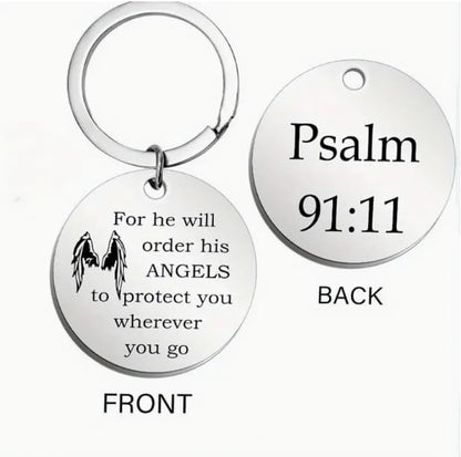 Bible Verse Keychains Christian Scripture Faith Gifts