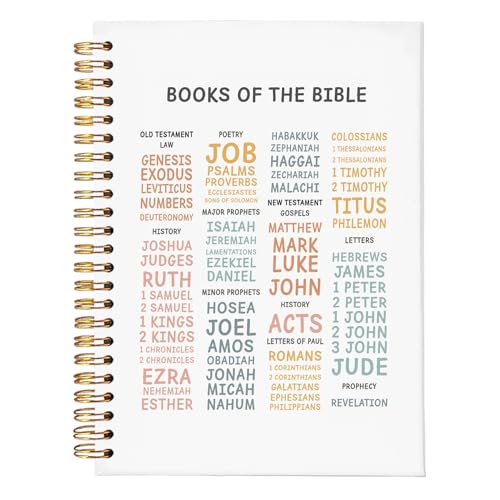 Prayer Journal for Women,Books of the Bible Study Notebook - color: Books of the bible
